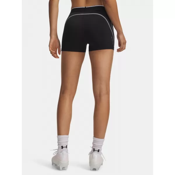  Dámské kraťasy UNDER ARMOUR HEATGEAR ELITE SHORTY 6015371-008 ČERNÁ 