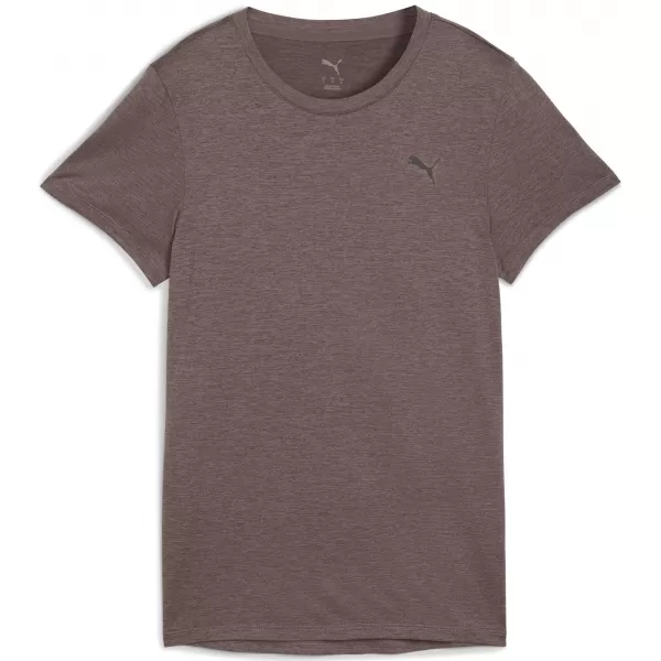  Dámské triko PUMA W TAD ESSENTIAL HEATHER TEE 525891-88 RAISIN HEATHER 