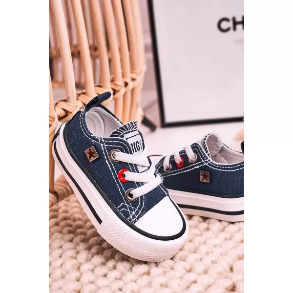  Dětské tenisky BIG STAR HH374195 NAVY 