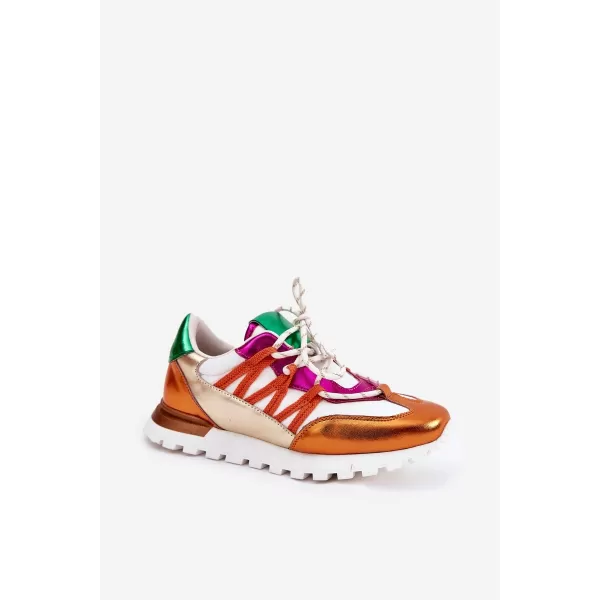  Dámské boty ARTIKER 56C1737 WHITE/ORANGE 