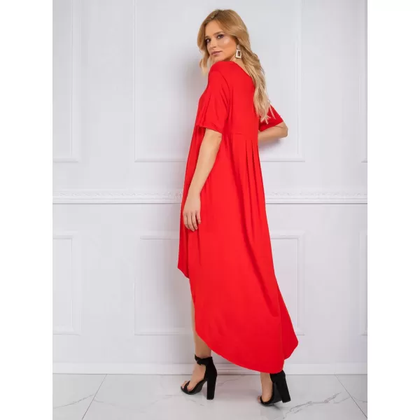  Dámské šaty RUE PARIS RV-SK-R4889.09 RED 