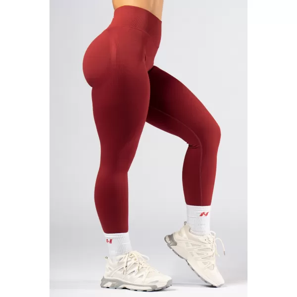  NEBBIA High-waist push-up legíny POWER 888 RED 