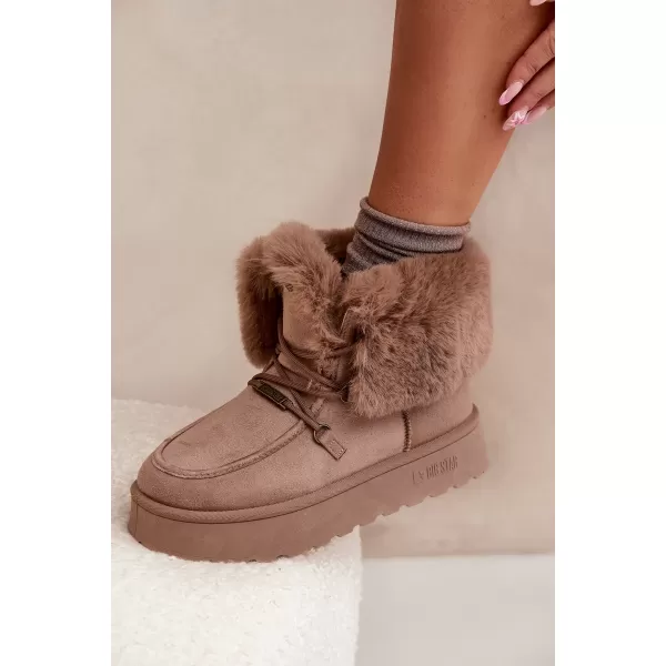  Dámské boty BIG STAR SS274114 BEIGE 