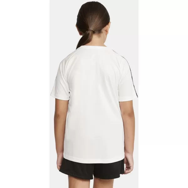  Dětské kontrastní sportovní tričko CRAFT TW Squad Go Contrast Jersey Jr BÍLÁ 