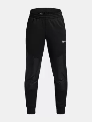 Chlapecké sportovní kalhoty UNDER ARMOUR UA ARMOUR FLC PRO UTILITY P 6008899-001 ČERNÁ
