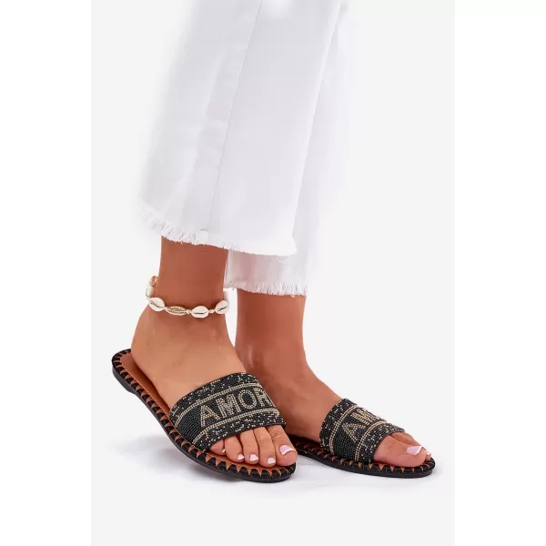  Dámské pantofle BOTO DORFEDI 36057 BLACK 