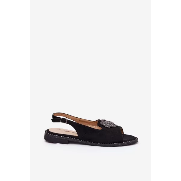  Dámské sandály S.BARSKI KV27-018 BLACK 