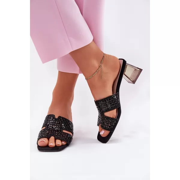  Dámské pantofle VINCEZA 62230 BLACK 