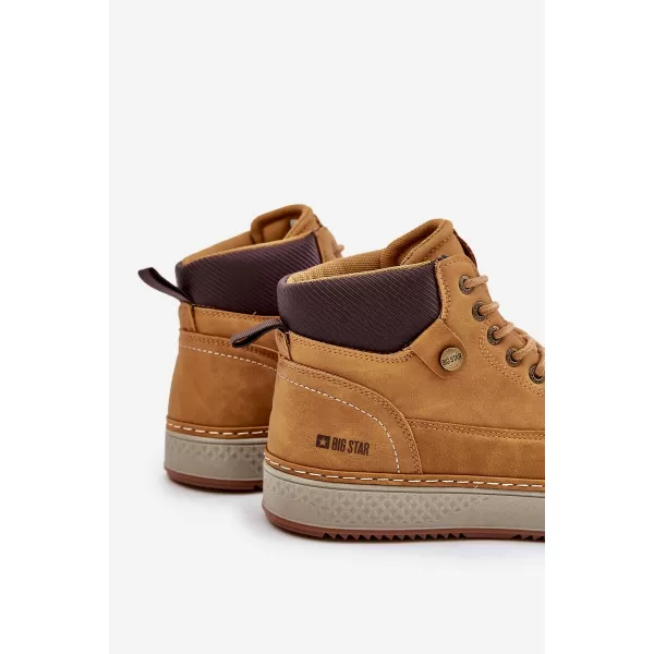  Pánské boty BIG STAR OO174561 BROWN/BEIGE 