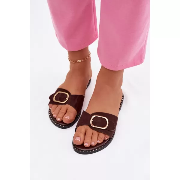  Dámské pantofle BOTO SELIVELLE 41578 BROWN 