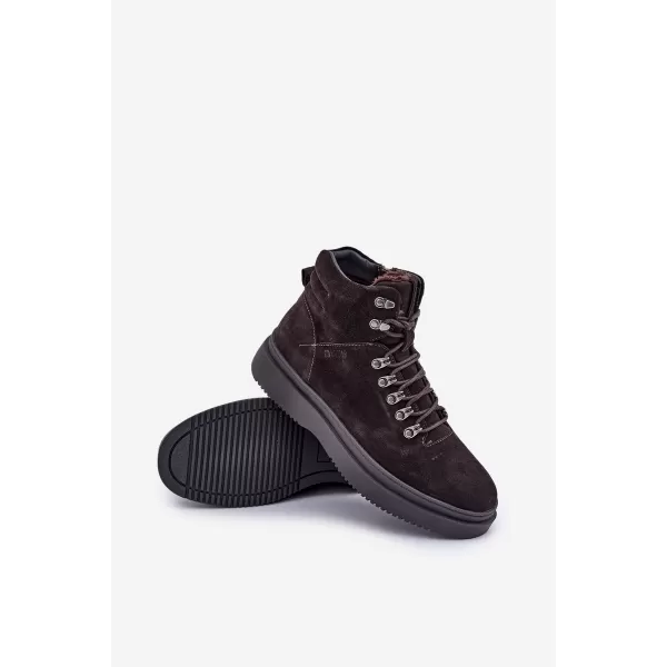  Pánské boty BIG STAR OO174189 BROWN/BEIGE 