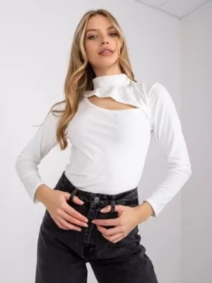 Dámská halenka ITALY MODA DHJ-BZ-6561.09P WHITE