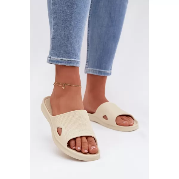  Dámské pantofle BOTO JUNIRIA 41639 BEIGE 