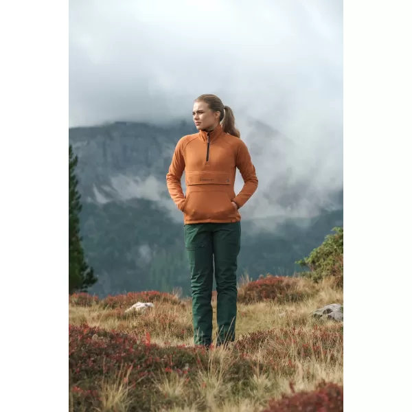  Dámská mikina NORDBLANC INEFFABLE NBSLS8226 HNĚDÁ 