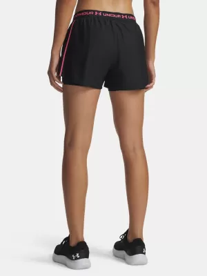 Dámské kraťasy UNDER ARMOUR TECH PLAY UP 2IN1 SHORTS 1389895-002 ČERNÁ