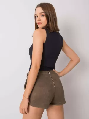 Dámské kraťasy RUE PARIS CHA-SN-1257.89P KHAKI