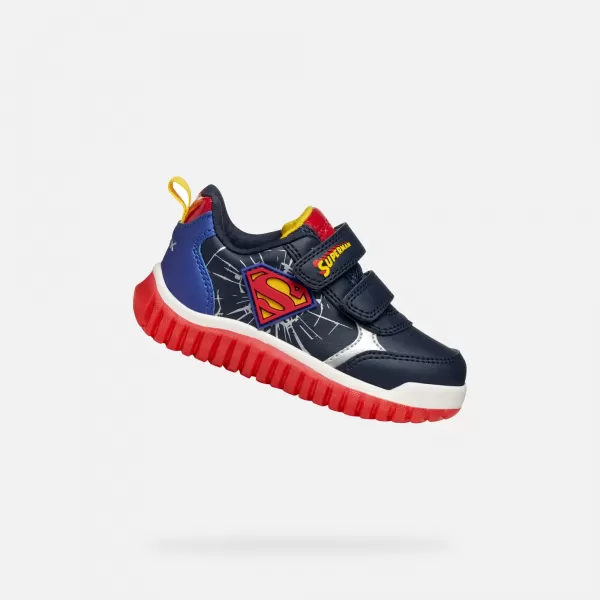  Chlapci první kroky GEOX LIGHTYLOO B565ZB000BCC4226 TMAVĚ MODRÁ 