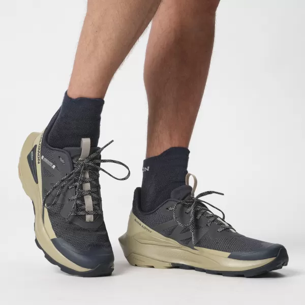  Pánské boty SALOMON ELIXIR ACTIV L47455300 CARBON/SLATE GREEN/GLACIER GRAY 