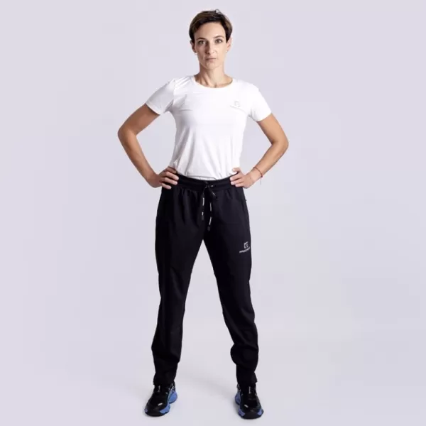  Dámské kalhoty PROGRESS FORTUNA PANTS LADY BĚŽECKÉ ČERNÁ 