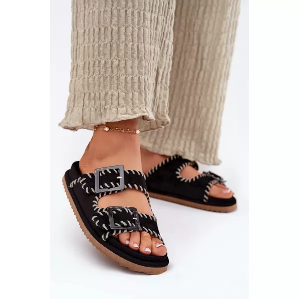  Dámské pantofle BOTO VISLEY 37423 BLACK 
