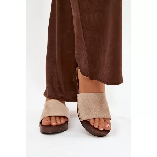  Dámské pantofle BOTO FERINNA 41222 KHAKI 