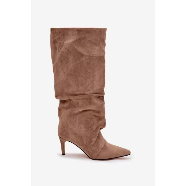 Dámské kozačky BOTO MAVELLA 40619 KHAKI 