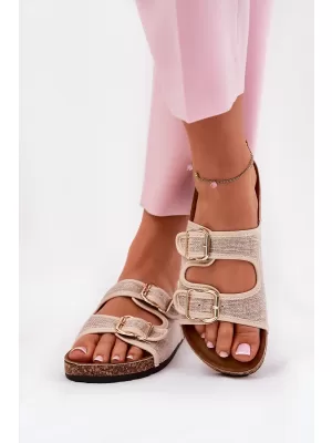 Dámské pantofle BOTO OSOFFE 36218 BEIGE