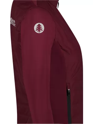 Dámská sportovní bunda NORDBLANC HINTER NBWJL8361 VÍNOVÁ