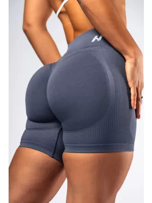 NEBBIA High-waist push-up šortky POWER 893 GREY