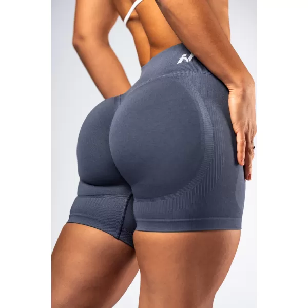  NEBBIA High-waist push-up šortky POWER 893 GREY 