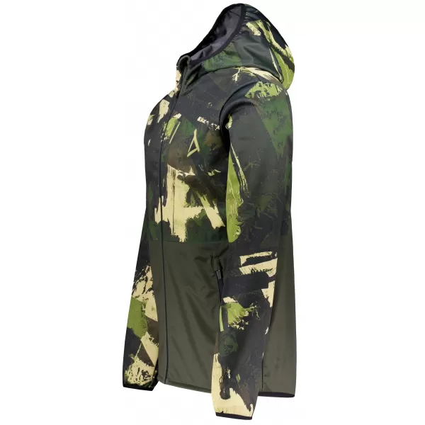  Pánská softshellová bunda premium ALTISPORT VOJ/ALM125JACK01 MASKAC/GRN 
