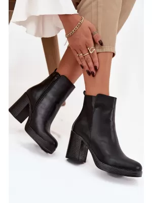 Dámské kozačky BOTO RYSELLE 40501 BLACK