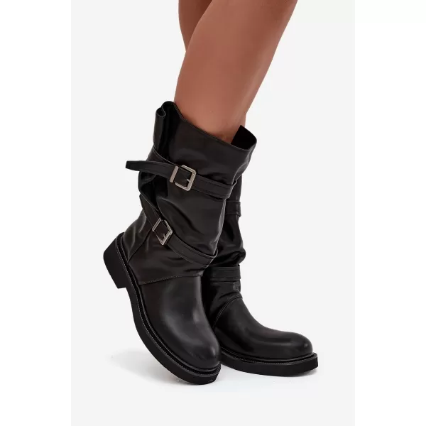  Dámské kozačky BOTO HALVESSA 39588 BLACK 