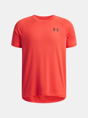 Chalepcké triko UNDER ARMOUR TECH 2.0 SS 1363284-690 ČERVENÁ