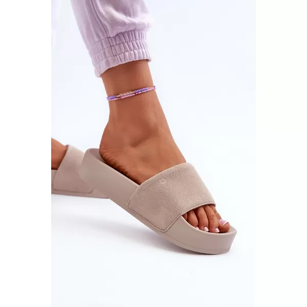  Dámské boty BIG STAR NN274A671 BEIGE 