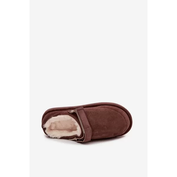  Dámské pantofle BOTO RILENA 40042 BROWN 