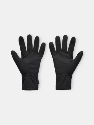 Pánské rukavice UNDER ARMOUR M'S STORM FLEECE GLOVES 6000391-001 ČERNÁ