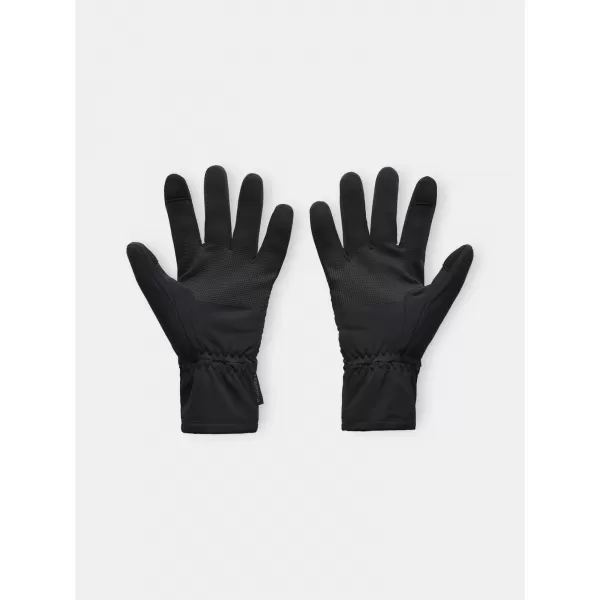  Pánské rukavice UNDER ARMOUR M'S STORM FLEECE GLOVES 6000391-001 ČERNÁ 