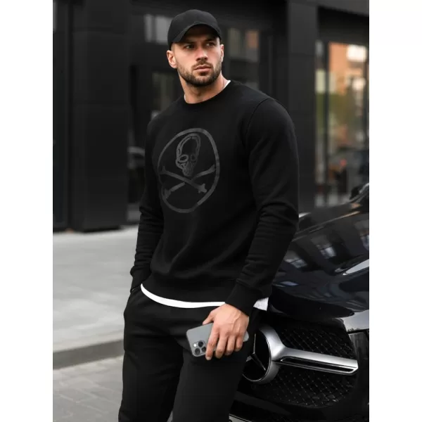  Pánská mikina DSTREET ČERNÁ 