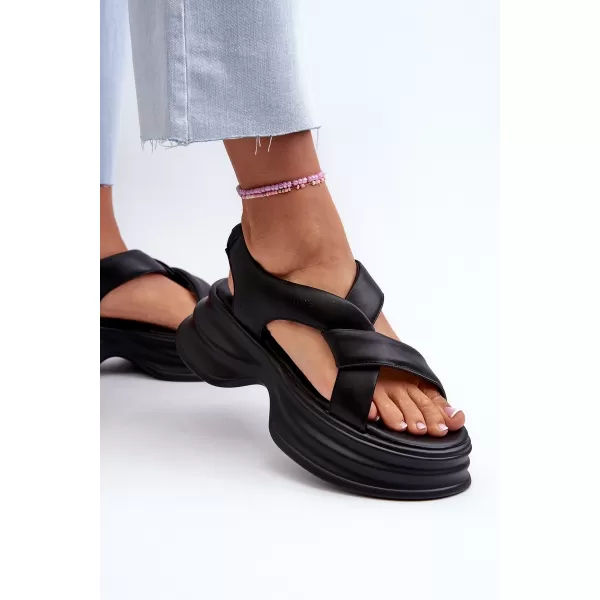  Dámské sandály ZAZOO 2743 BLACK 