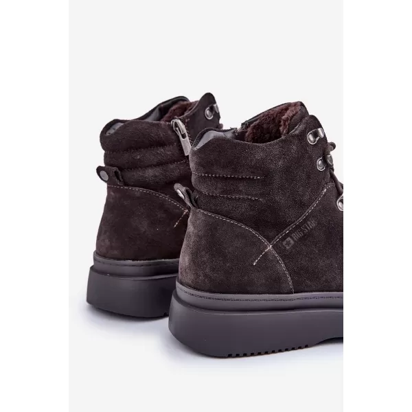  Pánské boty BIG STAR OO174189 BROWN/BEIGE 