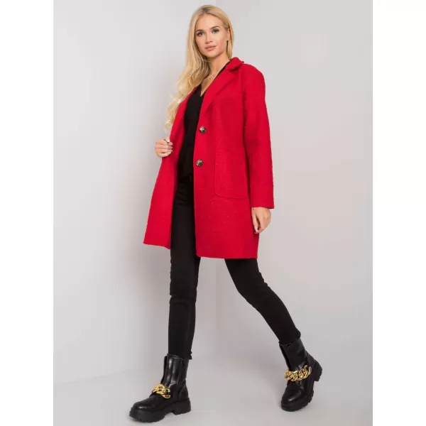  Dámský kabát OCH BELLA TW-PL-BI-21717.40P RED 