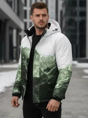 Pánská bunda DSTREET ZELENÁ