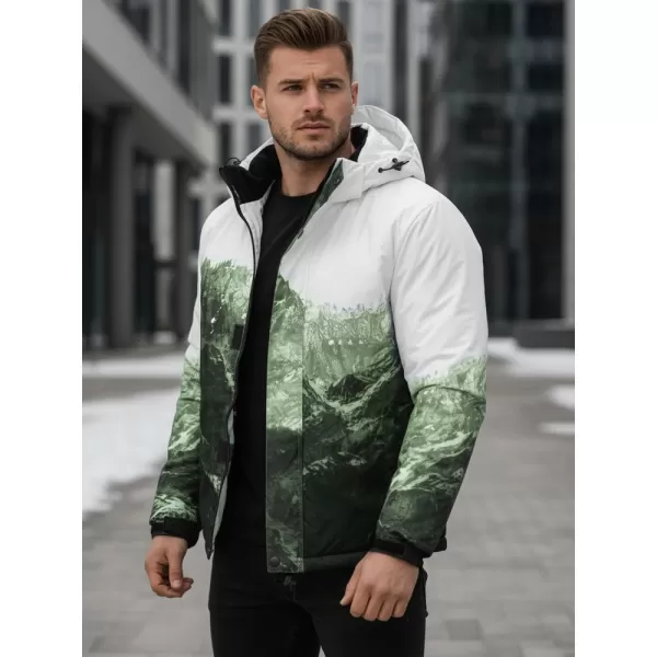  Pánská bunda DSTREET ZELENÁ 