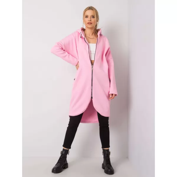  Dámská mikina RUE PARIS RV-BL-4858-1.99P PINK 