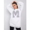 Dámská mikina RUE PARIS DS-BL-1123.18 WHITE