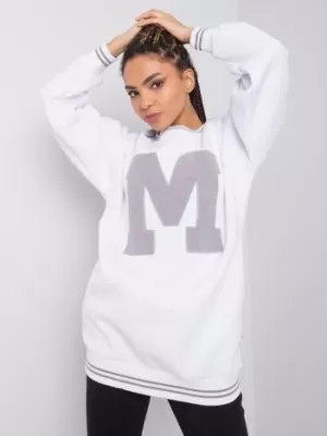 Dámská mikina RUE PARIS DS-BL-1123.18 WHITE