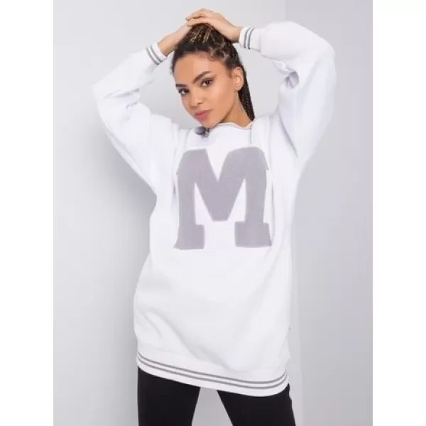  Dámská mikina RUE PARIS DS-BL-1123.18 WHITE 