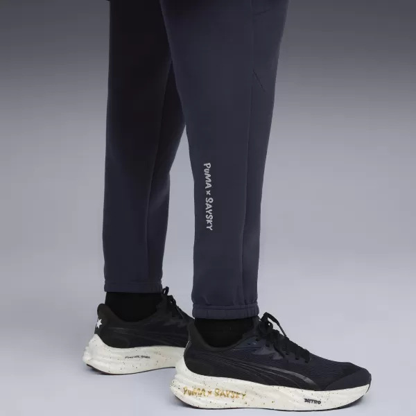  Pánské kalhoty PUMA M X SAYSKY SWEAT PANT 527555-16 NEW NAVY 