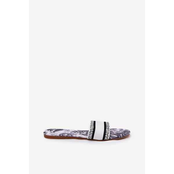  Dámské pantofle BOTO LEYSI 36382 WHITE 